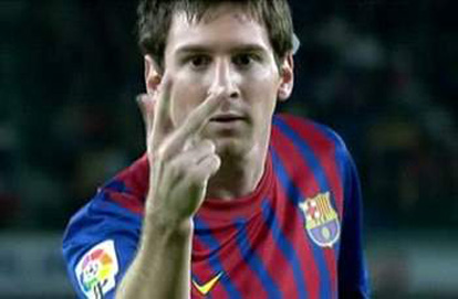 Messi: !Otra vez noticia!