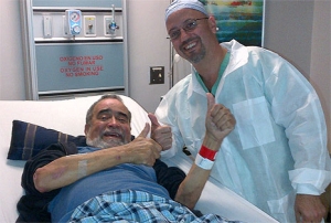 Recuperado Andy Montañez de última intervención quirúrgica