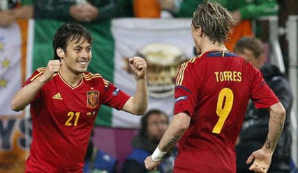 Eurocopa: España jugó a su gusto frente a Irlanda; Italia y Croacia, en tablas