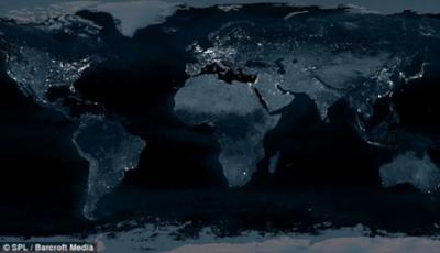 Espectaculares imágenes de la Tierra iluminada de noche
