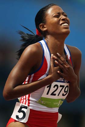 Cubana Durand oro e impone récord en 100m del atletismo Paralímpico