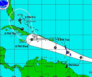Chantal: tercera tormenta tropical