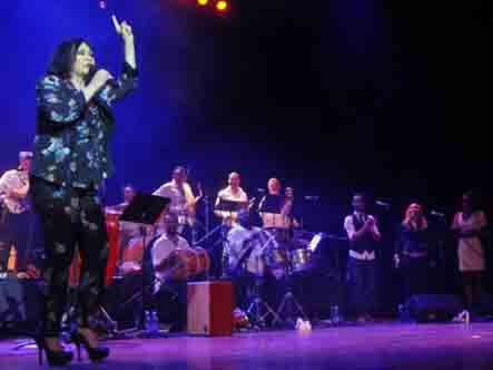 Exitosa presentación en Cuba de la cantante dominicana Maridalia Hernández
