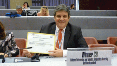 Colegas de Cubarte reciben el premio WSIS Project Prize 2014