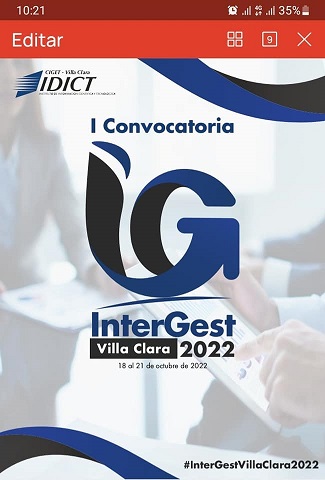 InterGest 2022 presenta su convocatoria de participación en Villa Clara