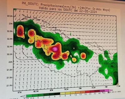 Lluvias numerosas, fuertes e intensas en algunas localidades villaclareñas