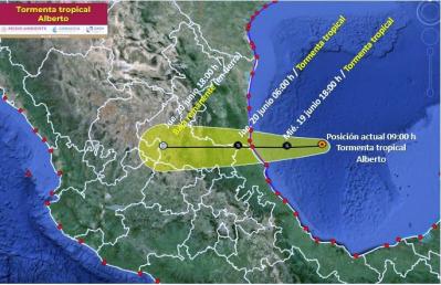 «Alberto» no ofrece peligro para Cuba