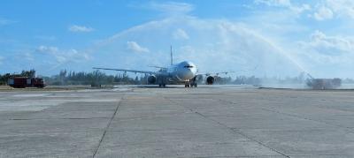 Aeropuerto internacional Abel Santamaría de Santa Clara reanuda vuelos con la República Checa
