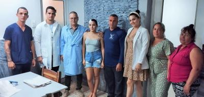 Natalia va camino a casa gracias a sus «reparadores de sueños»